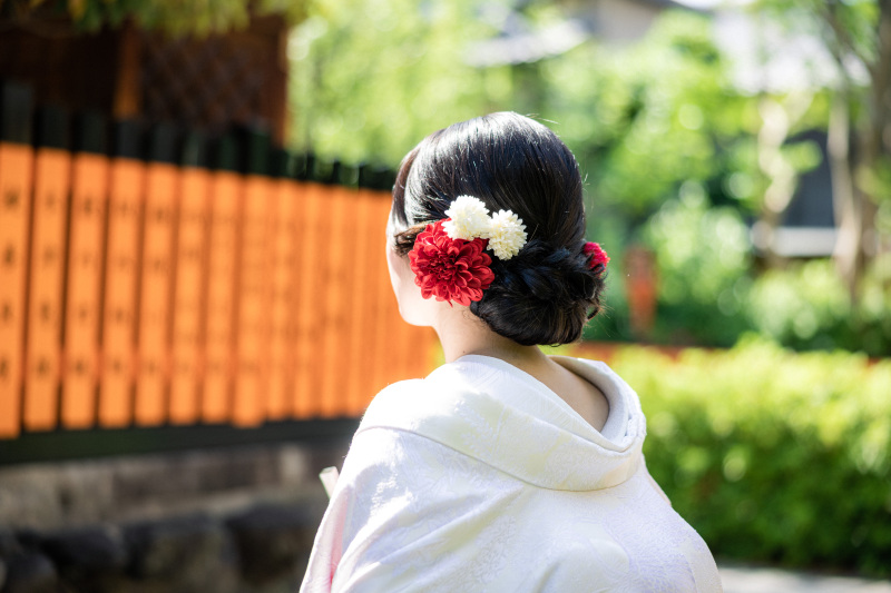 白無垢ヘアのご紹介！