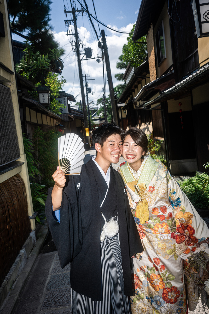 八坂の塔付近で和装ロケ｜9月の撮影レポ