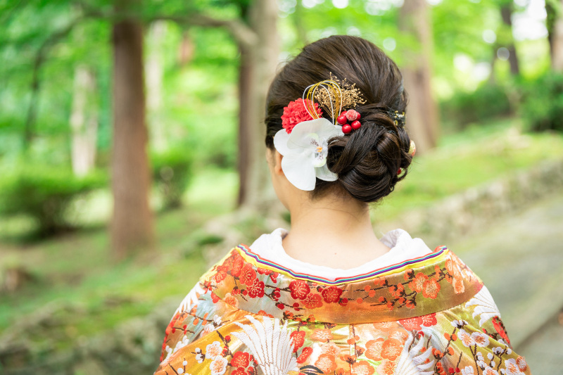 色打掛ヘアのご紹介！