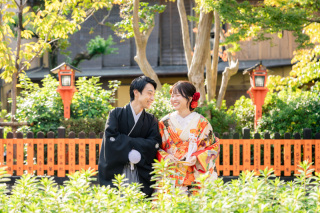 11月の前撮り｜祇園にて