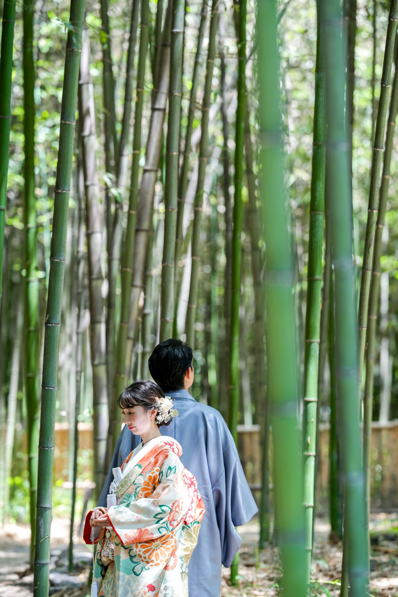 7月の撮影風景【祇園&大覚寺にて】
