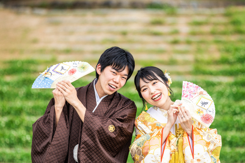 沢山のアイテムを使った前撮り撮影★