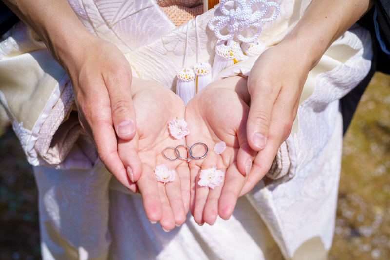 桜シーズンの前撮り撮影アイデア！