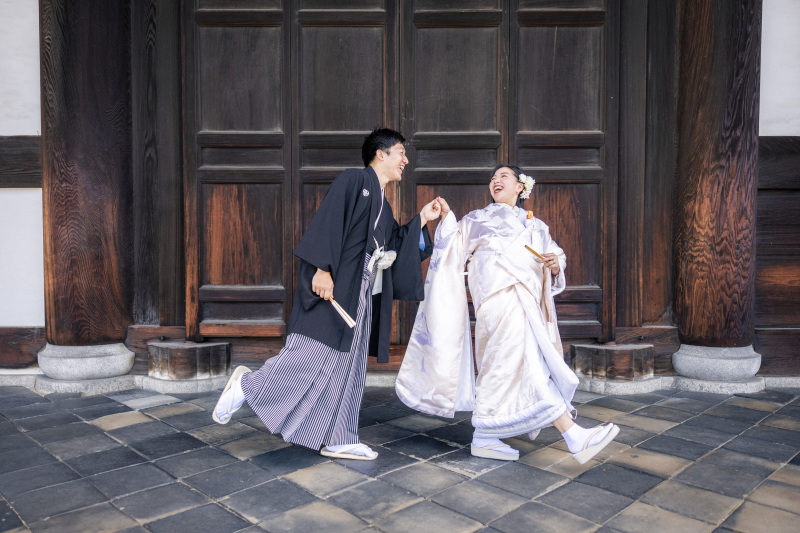 7月の前撮り風景【東福寺にて】
