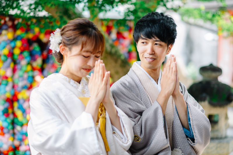 7月の京都前撮り風景|白無垢