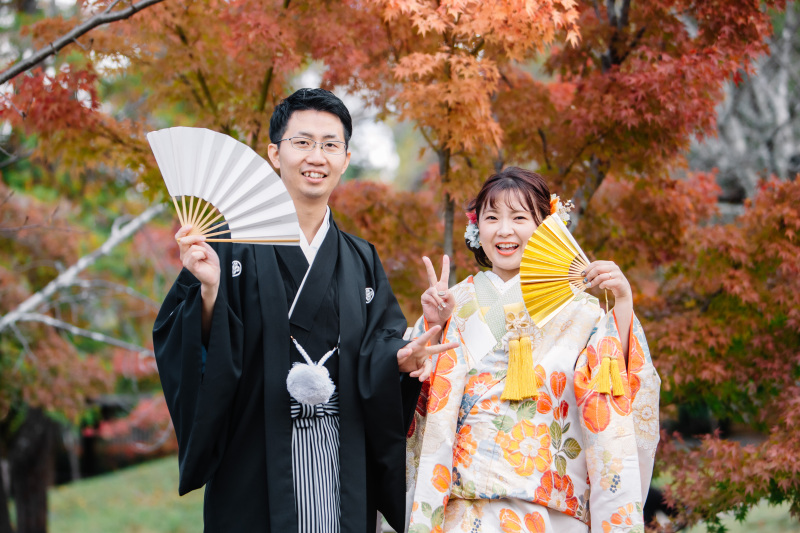 トレンドの色打掛のご紹介