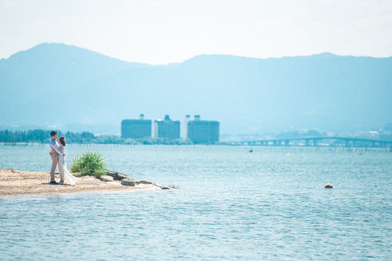 琵琶湖の前撮り