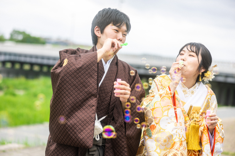沢山のアイテムを使った前撮り撮影★