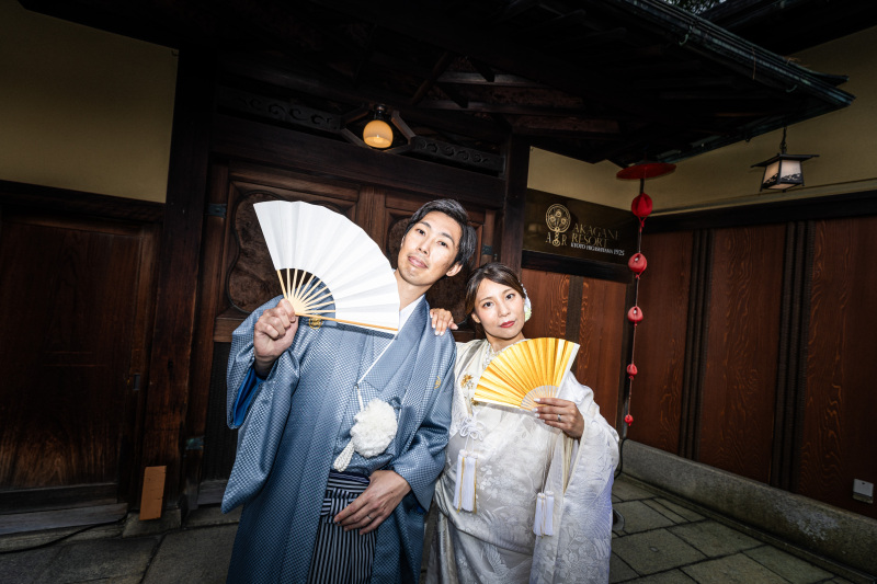 白無垢&色打掛で撮影!