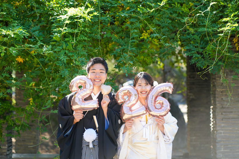 【前撮りレポ】10月の八坂の塔付近にて