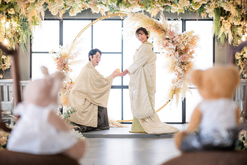 アンティークチャペルスタジオでの前撮り