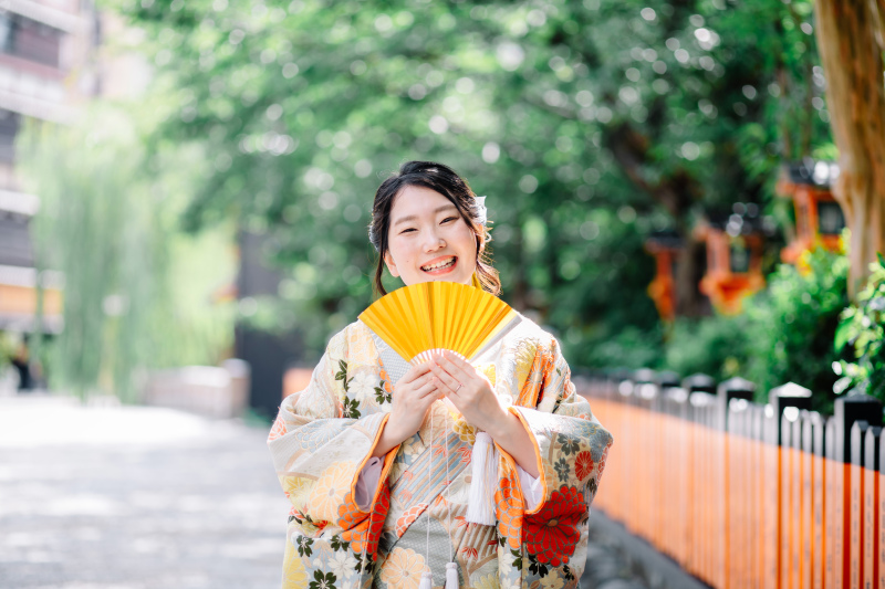 新婦様のステキなソロ|ハルウェディングKYOTO