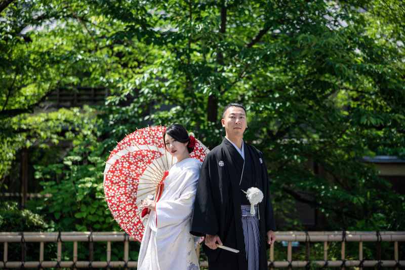お客様の撮影風景【祇園&琵琶湖湖畔にて】