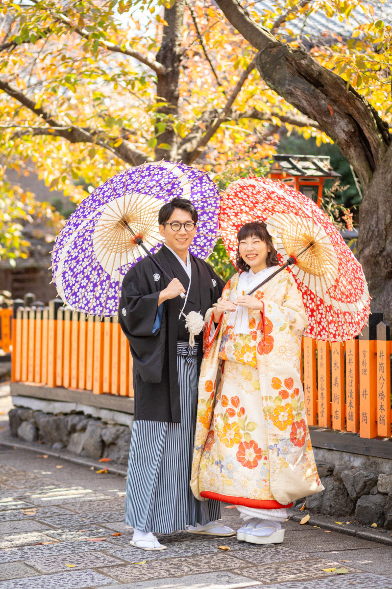 トレンドの色打掛のご紹介