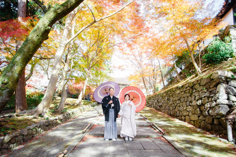 紅葉シーズンの撮影風景｜11月下旬