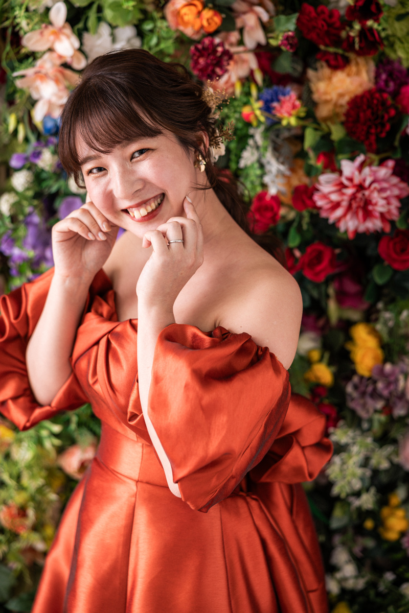 新婦様のステキなソロ|ハルウェディングKYOTO