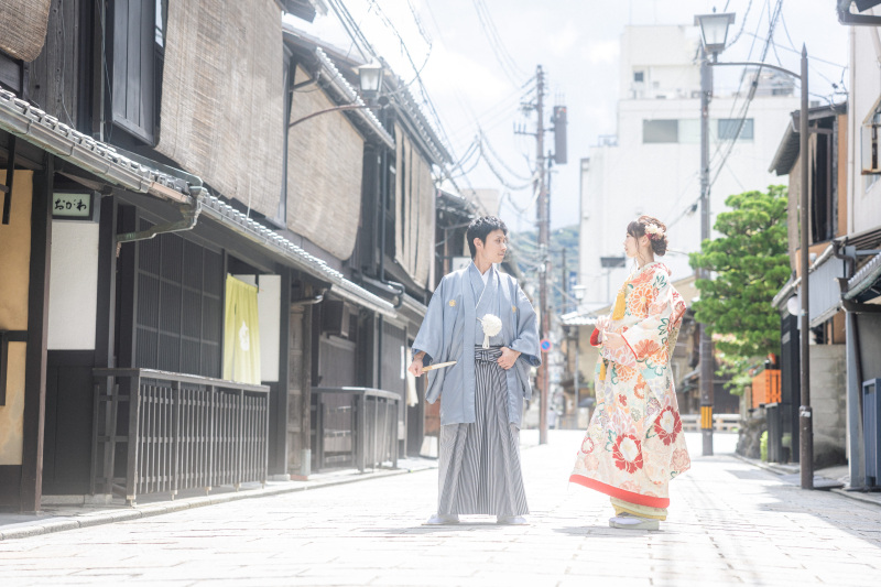 7月の和装前撮りお写真