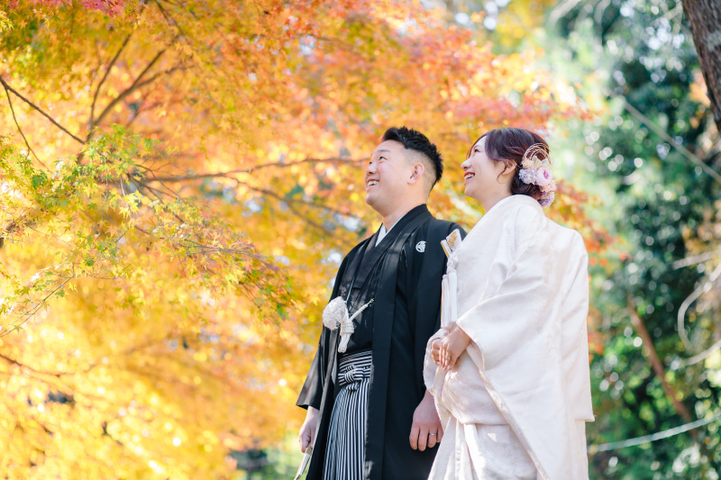 京都×紅葉シーズンのお写真