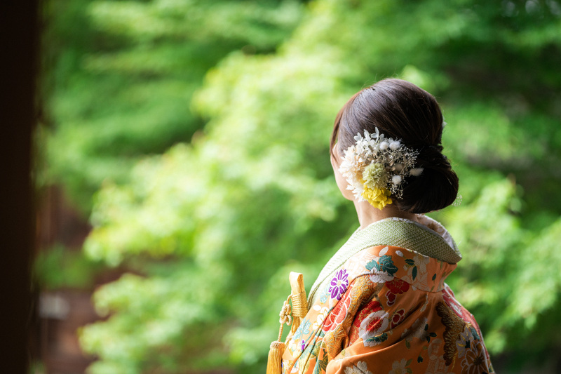 色打掛ヘアのご紹介！