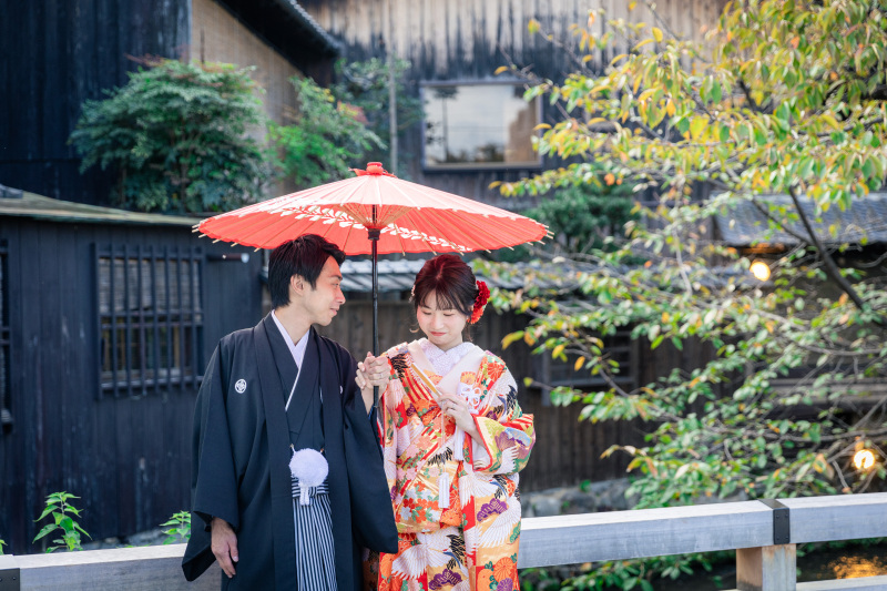 11月の前撮り|祇園にて