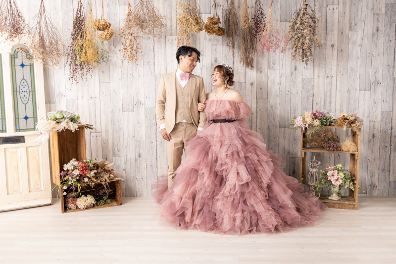 カラフルスタジオでの撮影風景