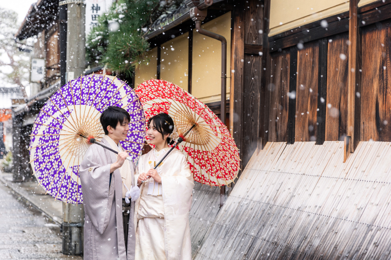 春夏秋冬で見る、京都の前撮り♪