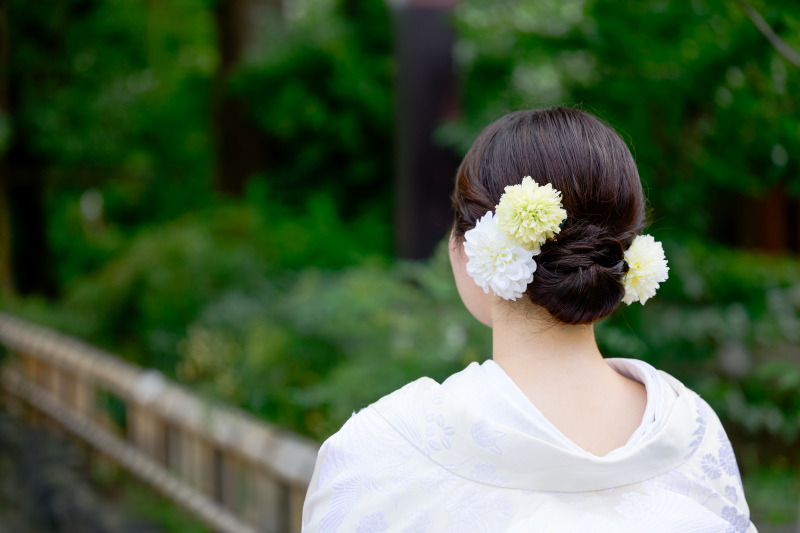 白無垢ヘアのご紹介！