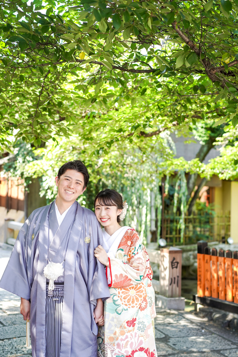 7月の撮影風景【祇園&大覚寺にて】