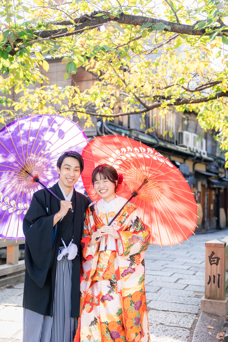 11月の前撮り|祇園にて