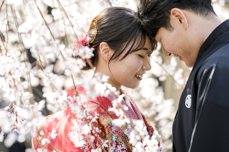 桜シーズンの前撮り撮影アイデア！