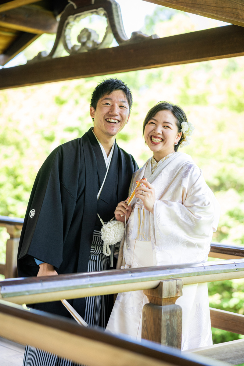 7月の和装前撮りお写真