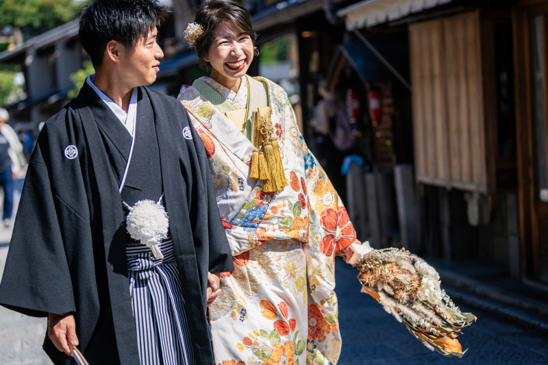 八坂の塔付近で和装ロケ｜9月の撮影レポ