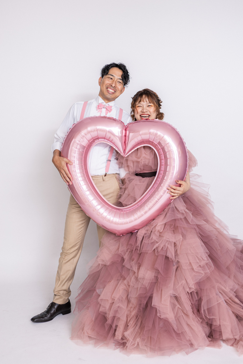 カラフルスタジオでの撮影風景