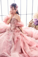 カラードレスでの前撮りフォトまとめてみました♡