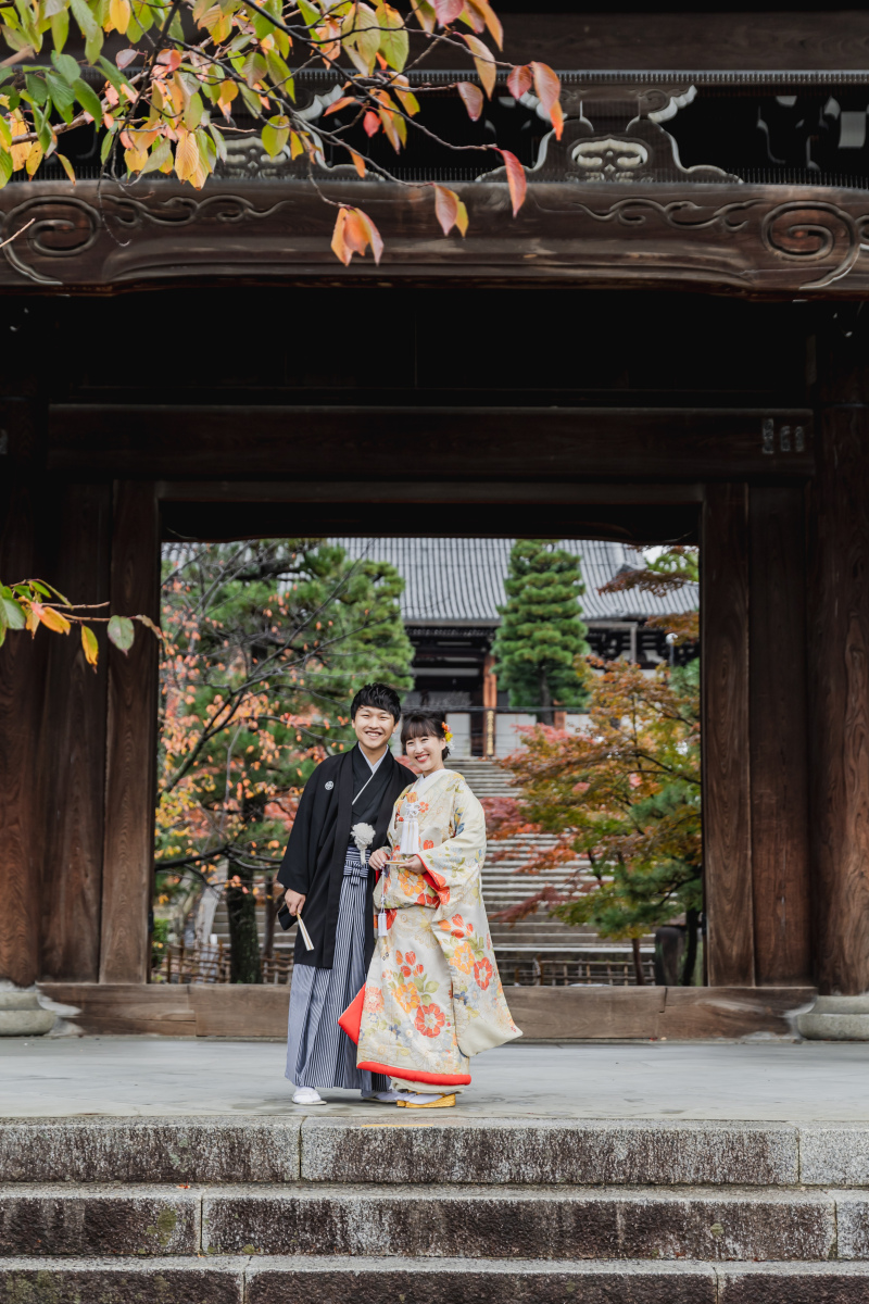 金戒光明寺の前撮り紹介