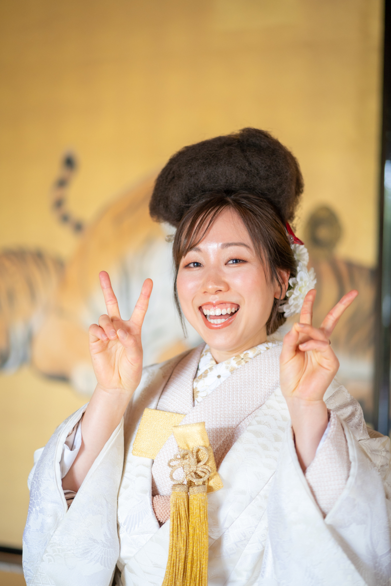 綿帽子ショットのご紹介