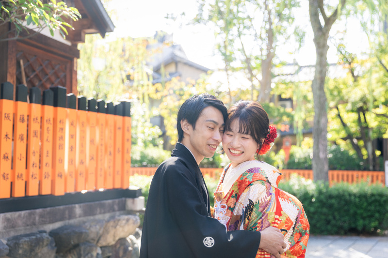 11月の前撮り|祇園にて