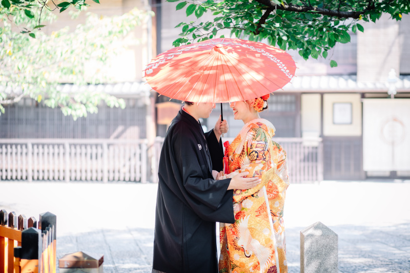 9月の前撮り風景｜色打掛＆白無垢♡