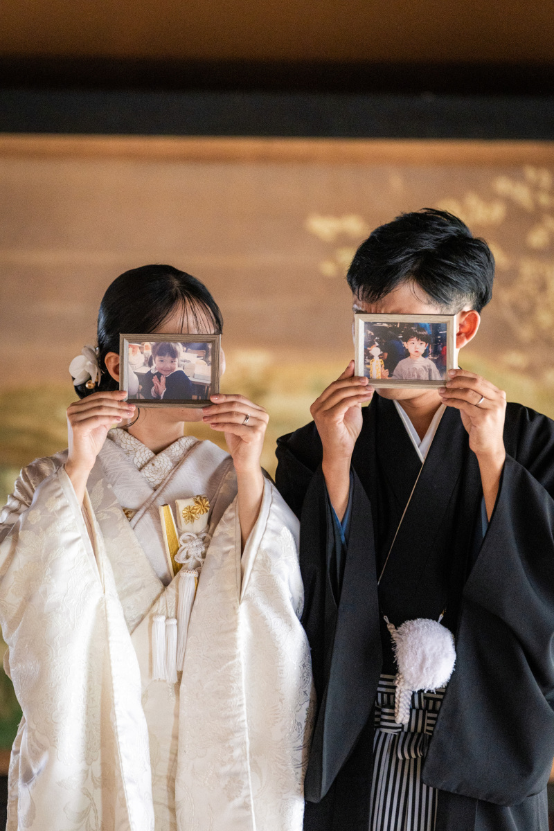 お二人らしさ溢れる、アイテムショット