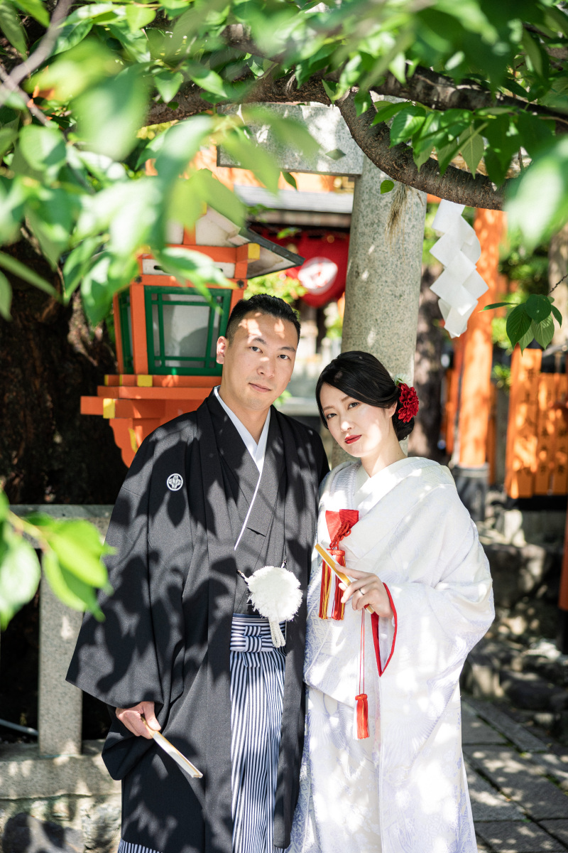 お客様の撮影風景【祇園&琵琶湖湖畔にて】