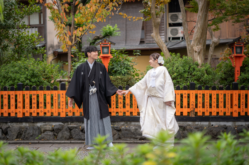 11月中旬｜祇園で和装前撮り