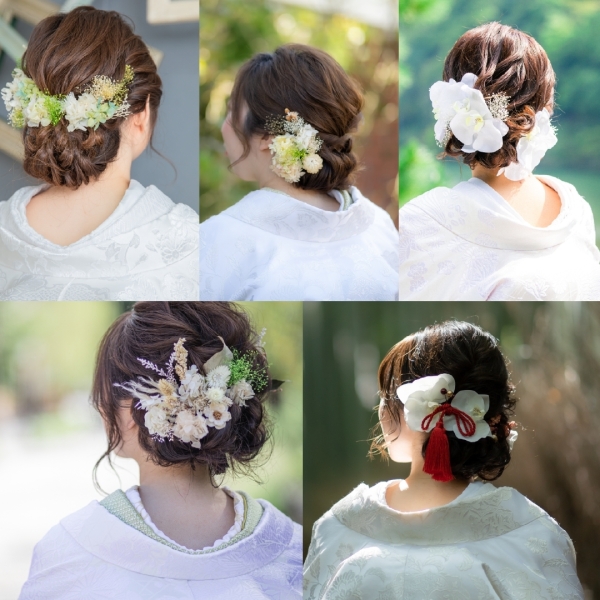 和装ヘアセット紹介