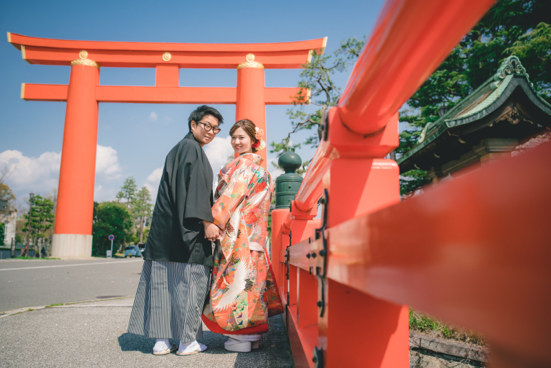 桜の時期のお客様紹介！ロケ地【岡崎公園周辺】