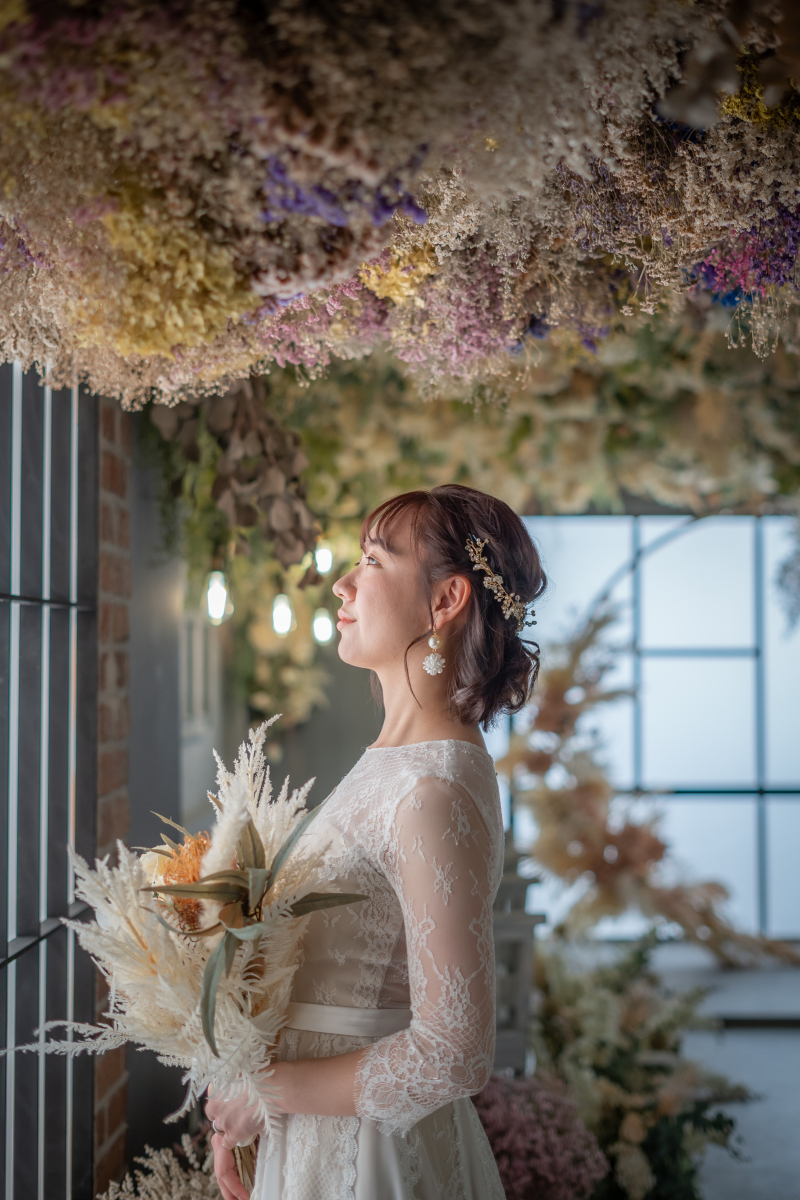 新婦様のステキなソロ|ハルウェディングKYOTO