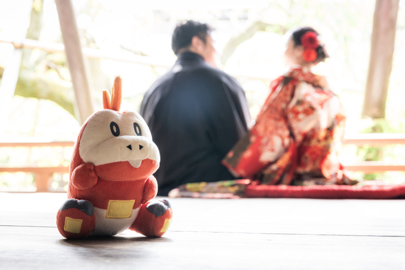 【9月】色打掛で前撮り♪