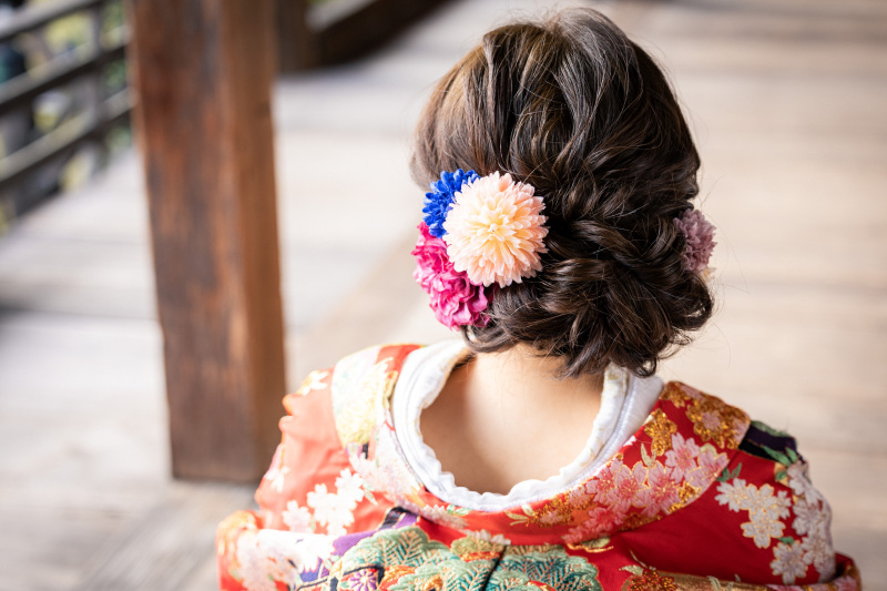 色打掛ヘアのご紹介！
