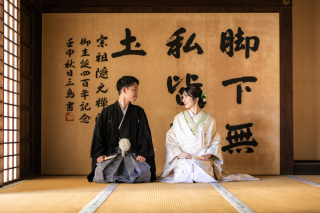 9月撮影レポ！【萬福寺で白無垢ロケ♡】