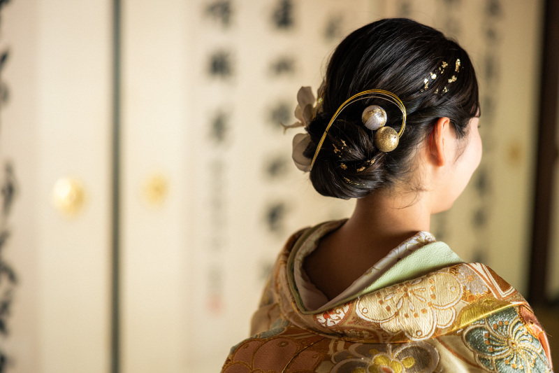 色打掛ヘアのご紹介！