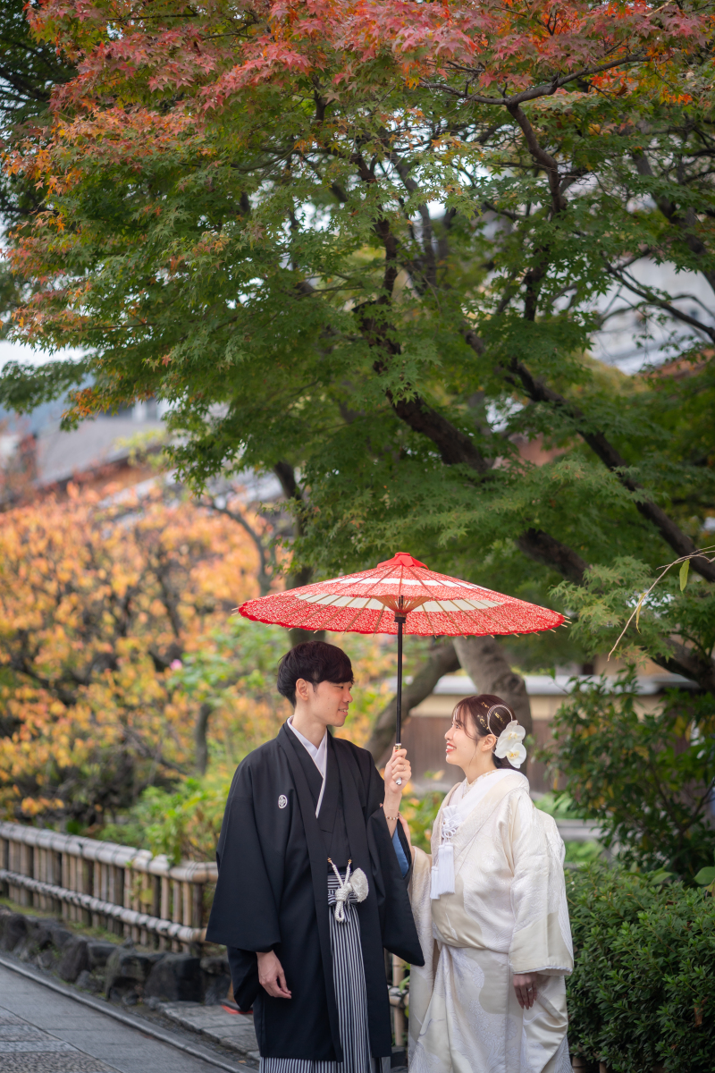 11月中旬｜祇園で和装前撮り
