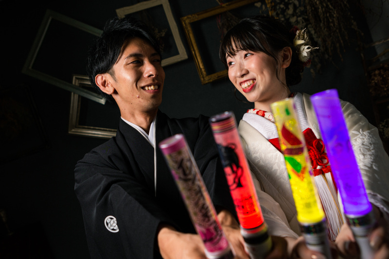 お二人らしい前撮り小物♪